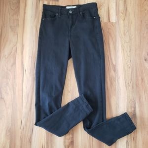 TopShop Black Jamie High Rise Skinny Jeans